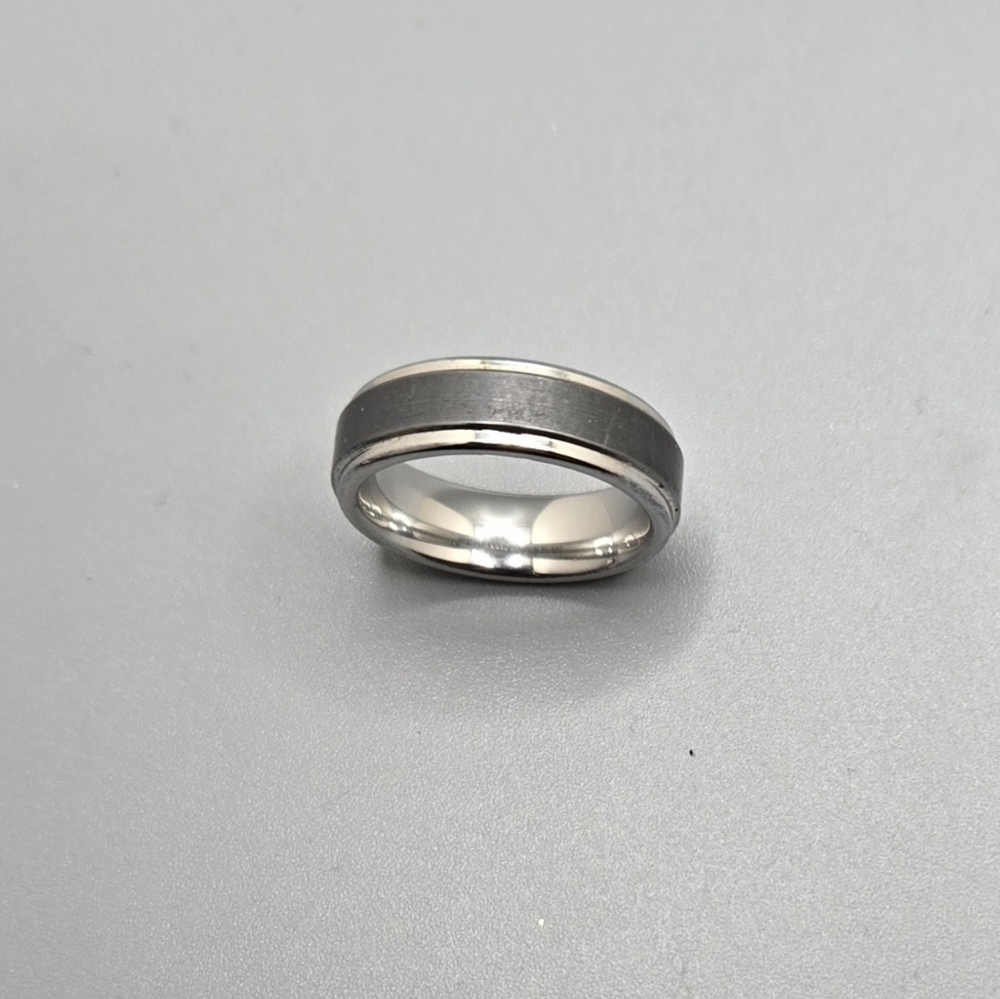Triton Ring Tungsten Carbide TC 850 Size 6.5 Comfort Fit Band Scratch-resistant